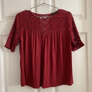 Zara Lace Top sz L